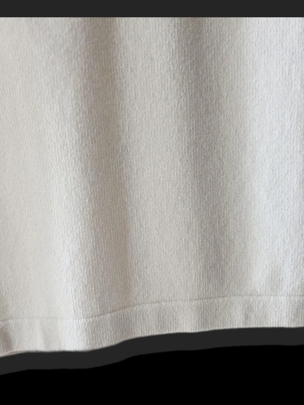 CHANEL Cream Sleeveless Cashmere Shift Dress with Pearl Accents Made In France